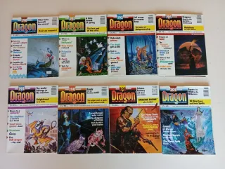 Dragon Magazine. 8 numeri misti