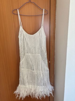 Vestido Blanco Fiesta Corto