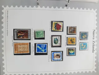 Album Francobolli Asia Oceania Fabbri Editori