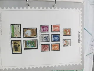 Album Francobolli Asia Oceania Fabbri Editori