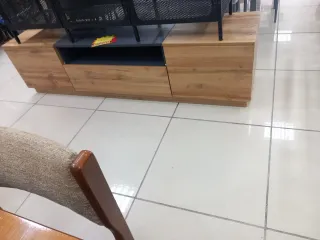 Mueble TV madera y metal