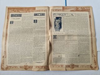 Giornale d’epoca La scena illustrata 1898