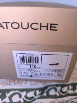 Ballerine Latouche in pelle taglia 39