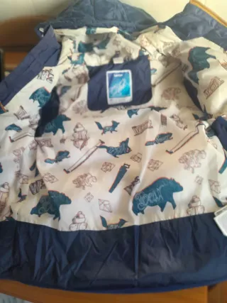 Chaqueta de punto gris para niño T.M