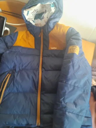 Chaqueta de punto gris para niño T.M