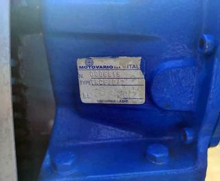 Cinta transportadora inox con banda PVC 300x34cm