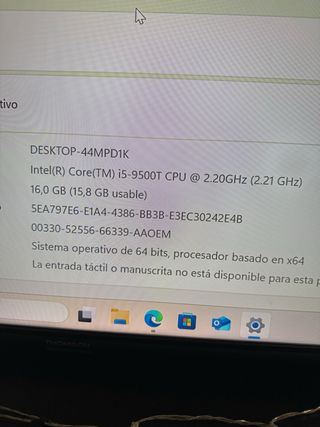 HP Prodesk 9500T Mini PC