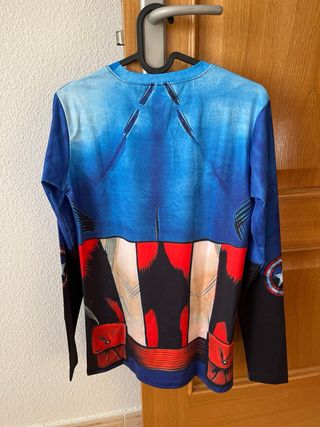 Camiseta Capitán América Talla L