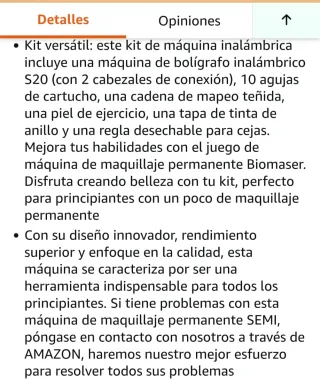 Kit Maquillaje permanente (PMU)