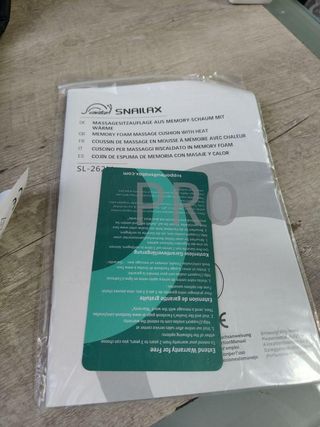 Masajeador de asiento con memoria - Snailax