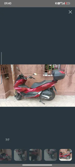 Honda PCX 125 2021 Roja