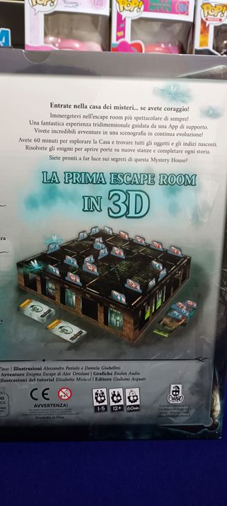 Mystery House - Gioco da Tavolo Escape Room 3D