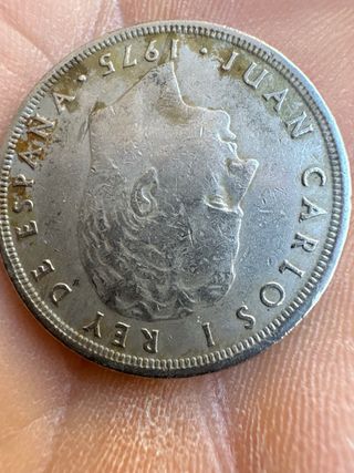Moneda 5 Pesetas Juan Carlos I 1975