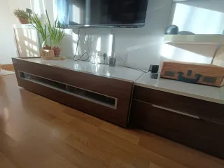 Conjunto Muebles Salón Madera 5 Piezas