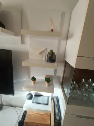 Conjunto Muebles Salón Madera 5 Piezas