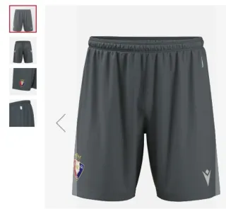 Pantalón corto Osasuna Macron gris