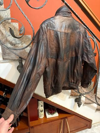 Giubbino Vera Pelle Vintage mod. Vecchia America