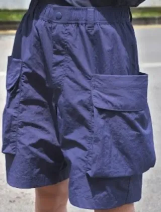 Uniqlo Pantalón Corto Parachute Talla S