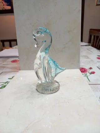 Paperella Murano in Vetro Blu PC