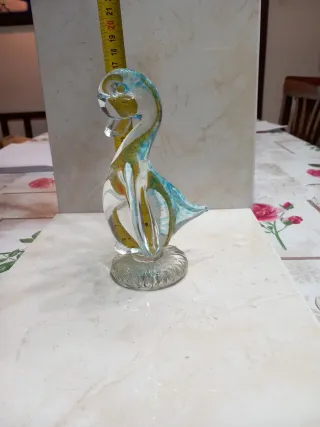 Paperella Murano in Vetro Blu PC