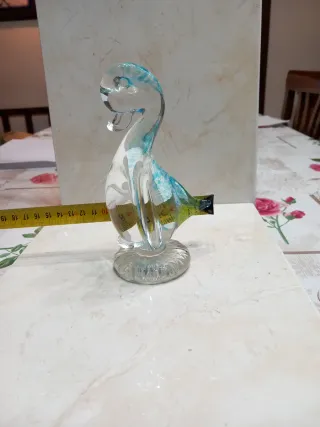 Paperella Murano in Vetro Blu PC