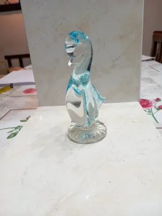 Paperella Murano in Vetro Blu PC