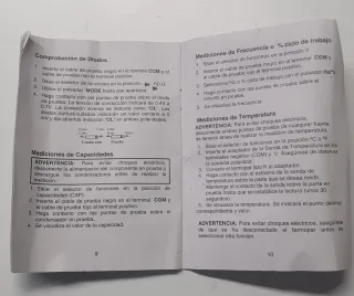Pinza Amperimétrica 1000A CC/CA G-36