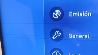 Samsung QLED 50 con líneas