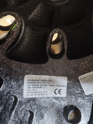 Casco Urbano y Montaña para Bicicletas S-M gris Cecotec