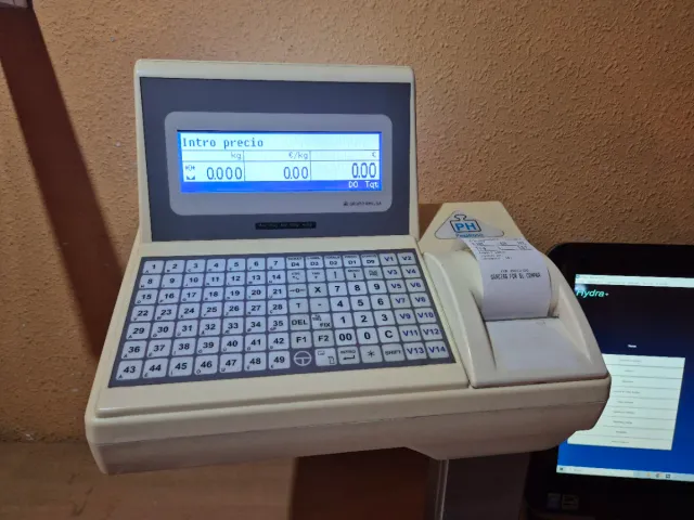 Báscula Epelsa Euroscale con Ticket y Escáner