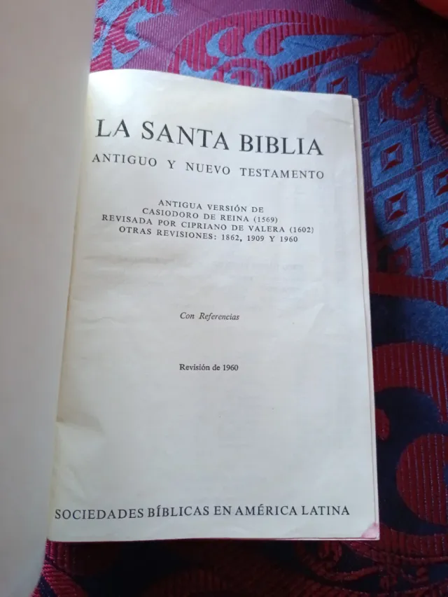 Santa biblia