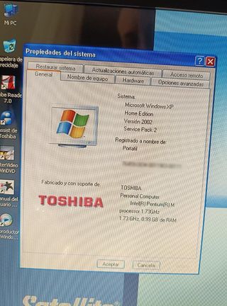 Portátil Toshiba Satellite M70-165