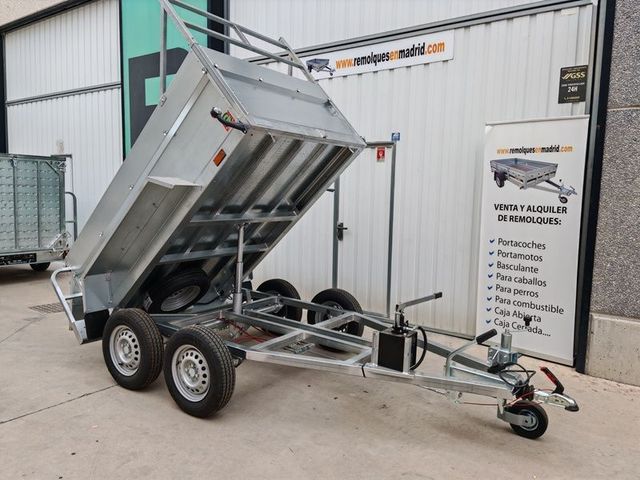 NUEVO: Remolque basculante hidráulico
