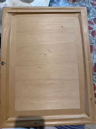 Grabado antiguo paisaje rural aguafuerte