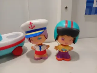 Lote Figuras Pin y Pon Barco