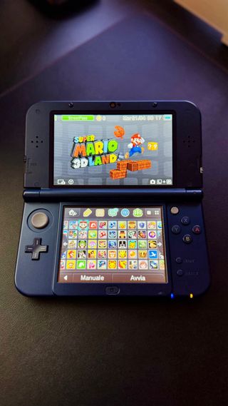+200 Giochi New Nintendo 3ds XL Blu