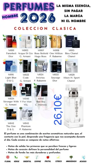 Perfumes ESSENS Esencias Originales