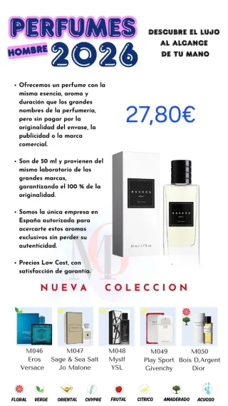 Perfumes ESSENS Esencias Originales