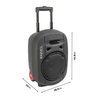 Ibiza Altoparlante bluetooth portatile da 8" 400 W