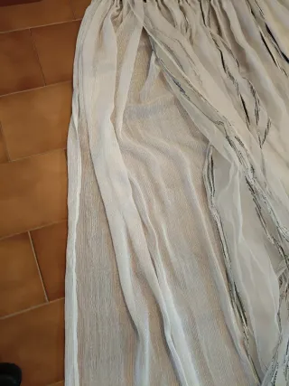 Tenda doppio velo 3,10x4,5m Chiffon Tessuto