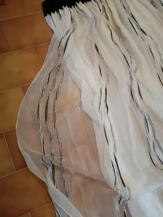 Tenda doppio velo 3,10x4,5m Chiffon Tessuto