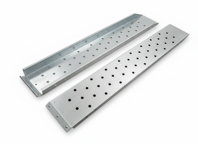 Juego 2 rampas metálicas para remolque/furgoneta