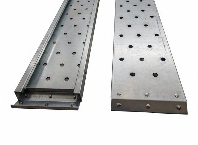 Juego 2 rampas metálicas para remolque/furgoneta