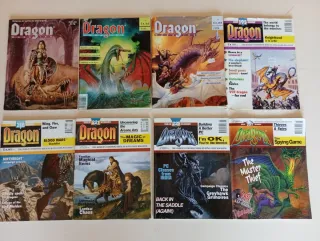 Dragon Magazine. 8 numeri misti.