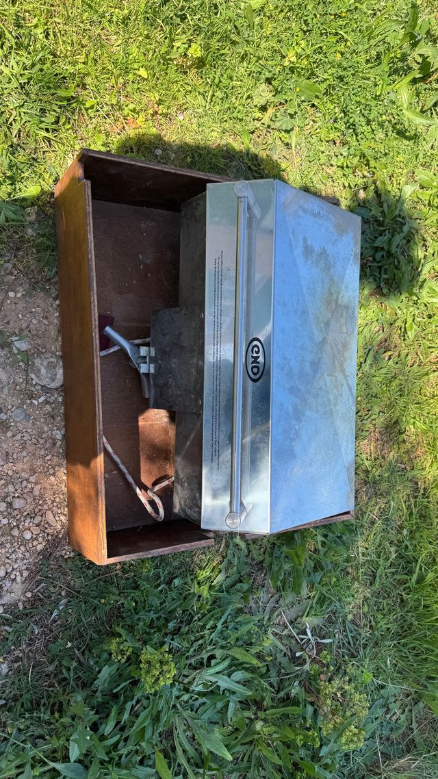 Barbacoa carbon ENO para barco