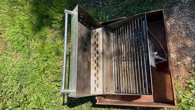 Barbacoa carbon ENO para barco