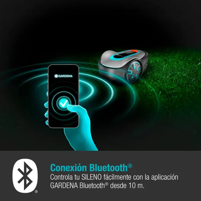 Robot tosaerba Gardena Sileno Minimo Bluetooth