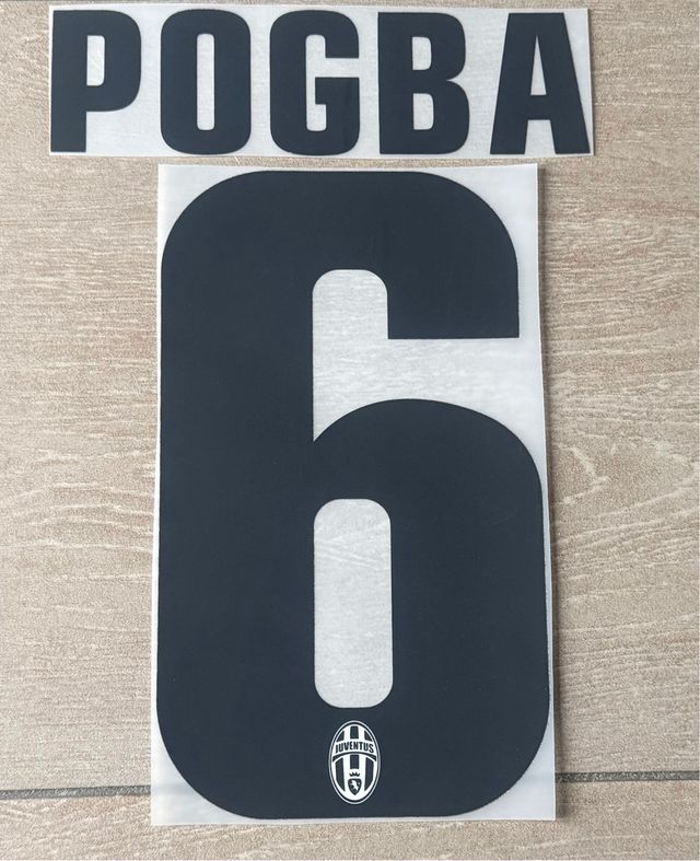 Nameset Juventus 6 Pogba 13/14 Away
