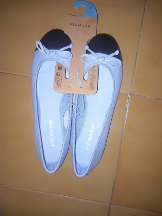 Ballerine nere e blu Primark taglia 39