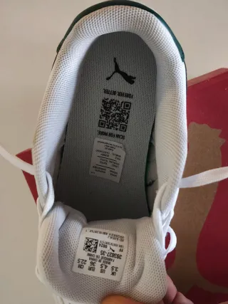 Puma Blancas y Verdes . Originales a estrenar